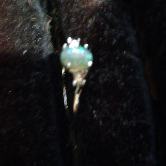 #3- fashion ring opal - Picture 2 of 4